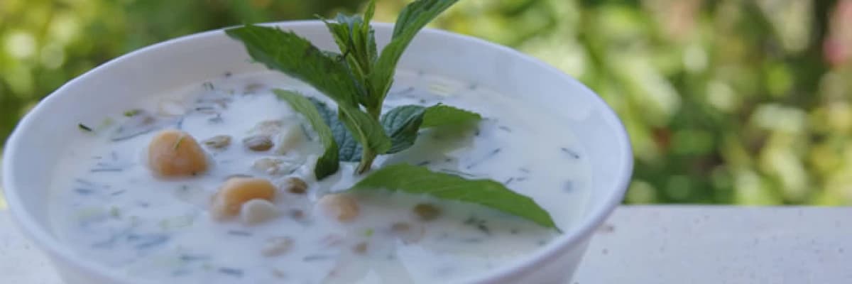 Soğuk Çorba (Ayran çorbası)