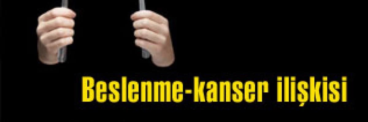 Beslenme-kanser ilişkisi