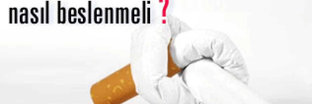 Sigara içen kadınlar nasıl beslenmeli ?