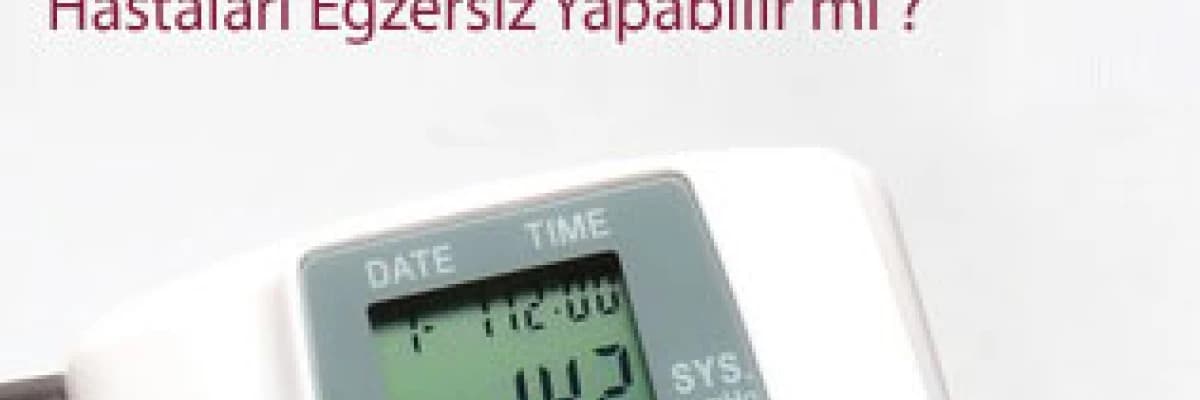 Yüksek Tansiyon ( Hipertansiyon ) Hastaları Egzersiz Yapabilir mi ?