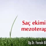 Saç ekimi ve mezoterapisi