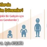 Çocuklarda gelişim dönemleri ve sağlıklı bir gelişim için yapılması gerekenler