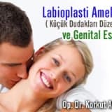 Labioplasti ameliyatı ( küçük dudakları düzeltme )  ve genital estetik