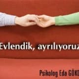 Evlendik, ayrılıyoruz