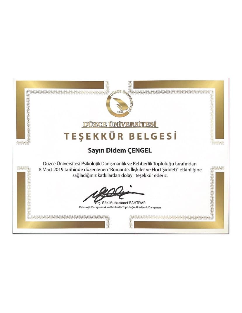 Düzce Üniveritesi Eğitim