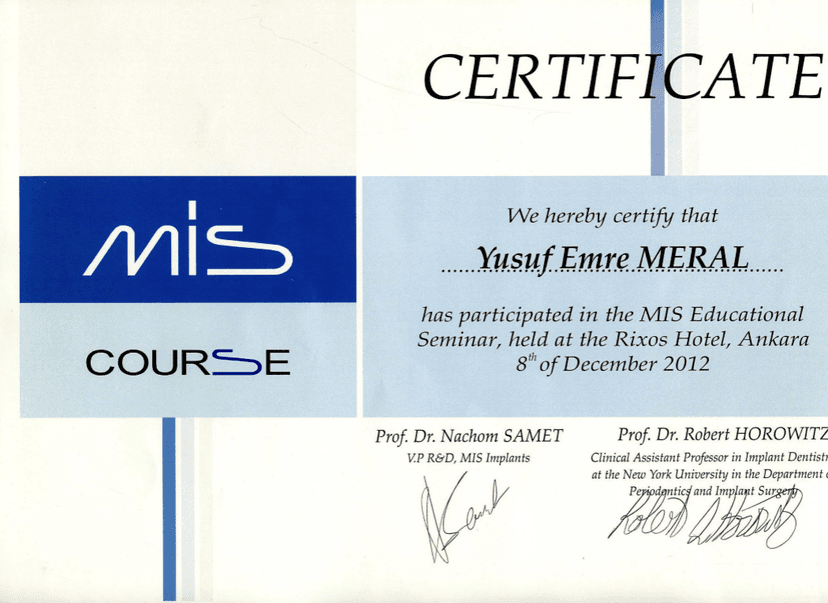 Uluslararası Sertifika