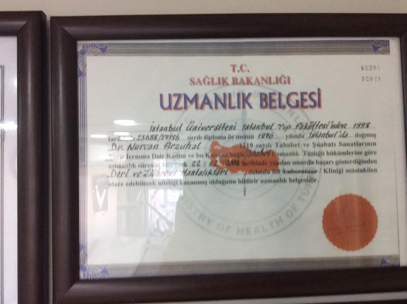 Uzmanlık Belgesi