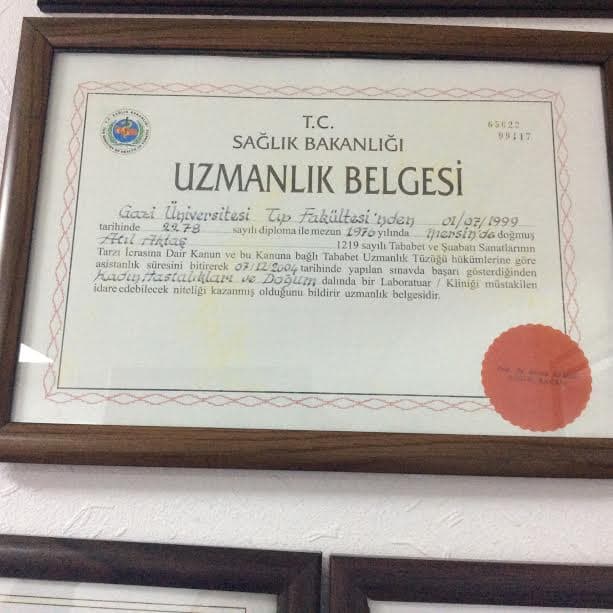 Uzmanlık Belgesi