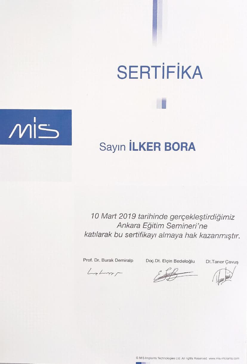 MIS Güncel İmplantoloji Eğitimi