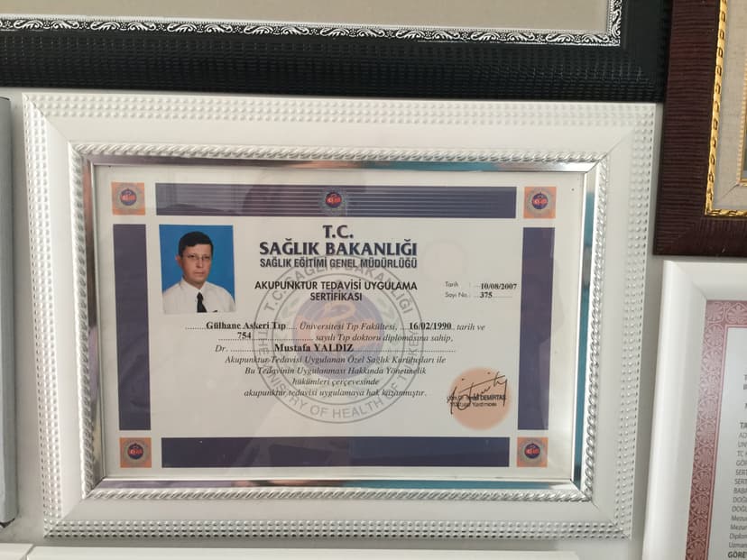 Akupunktur Sertifikası