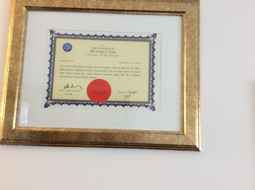 Tıp Fakültesi Lisans Diploması