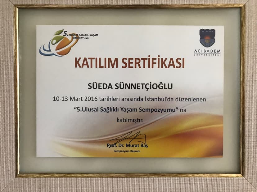 5. Ulusal Saglikli Yasam Sempozyumu