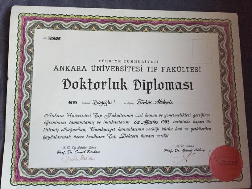 Doktorluk Diploması