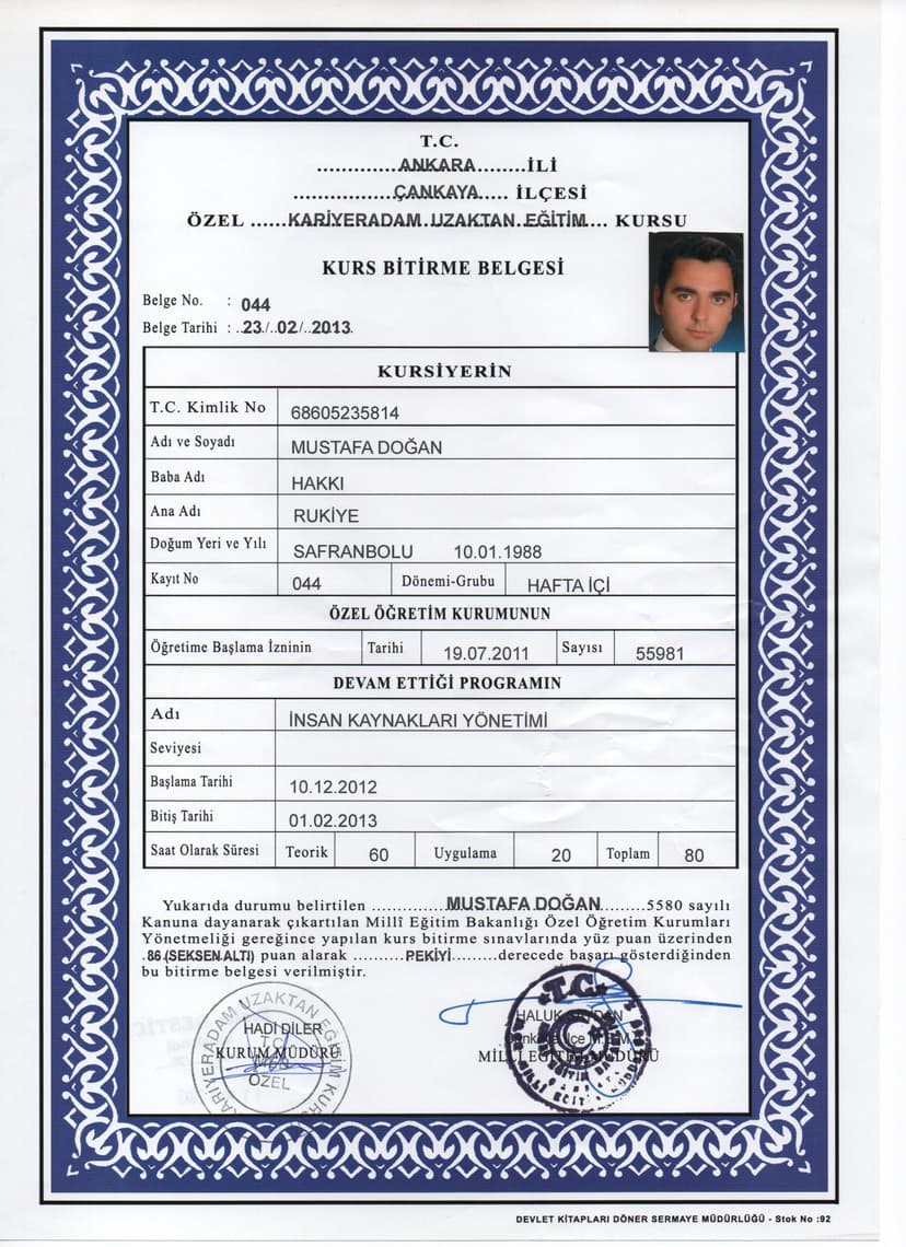 Kariyer Adam-İnsan Kaynakları Eğitimi