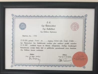 Tıp Doktoru Diploması