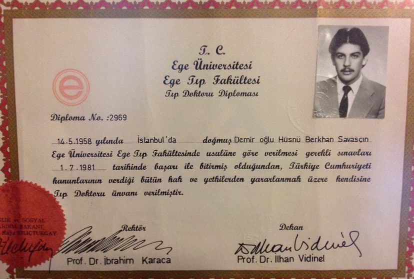 Tıp Doktoru Diploması