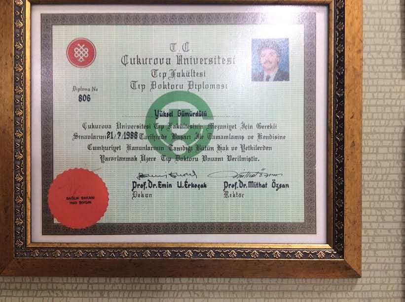 Tıp Doktoru Diploması