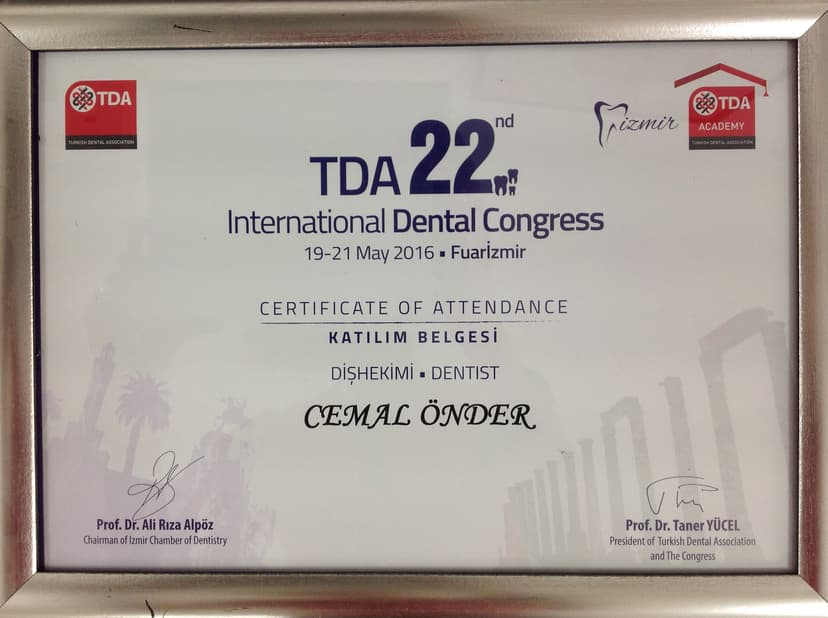 DTA uluslararası diş kongresi