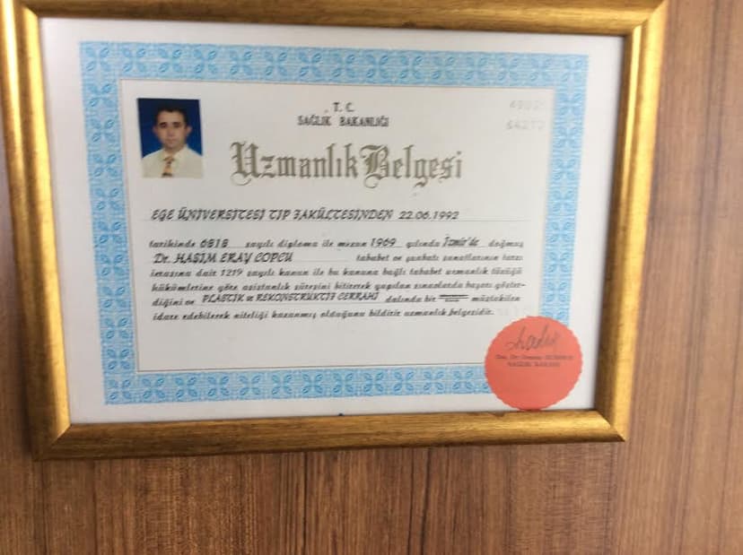 Uzmanlık Belgesi