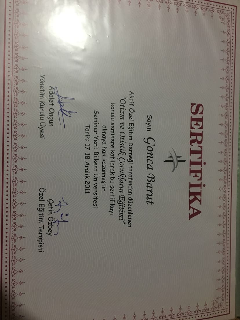 Otizm Ve Otistik çocukların Eğitimi