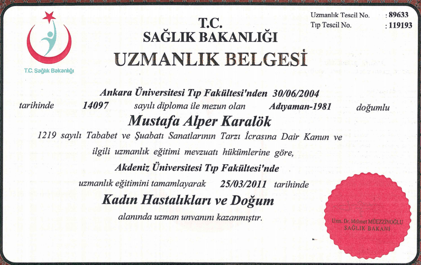 Akdeniz Tıp Kadın doğum