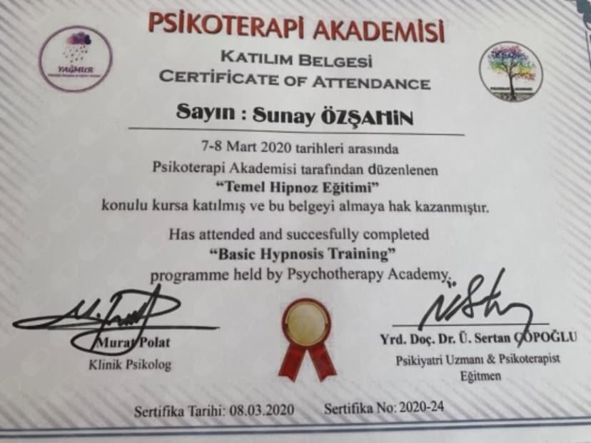 Temel Hipnoz Eğitimi