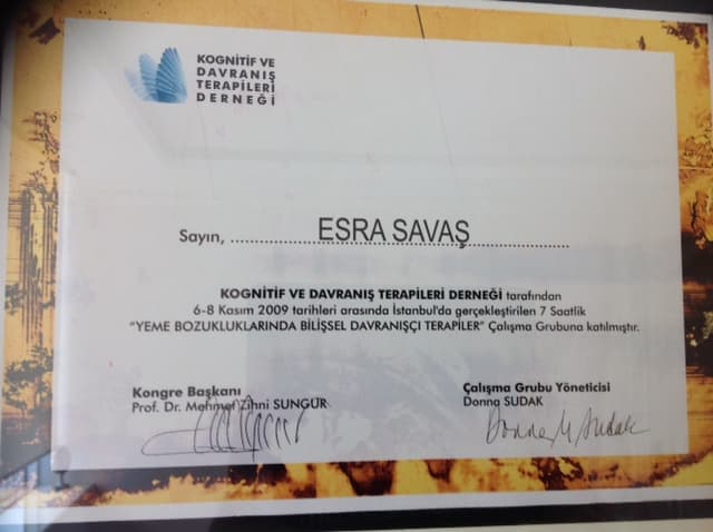 Kognitif ve Davranış Terapileri Derneği