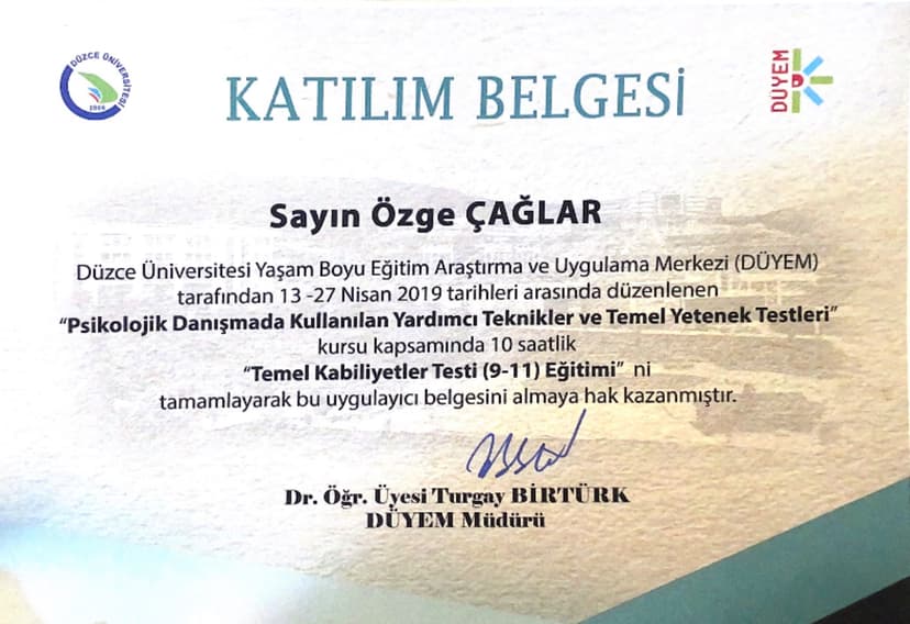 Temel Kabiliyetler Testleri