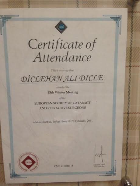 Europan Society of Cataract and Refractive Surgeons