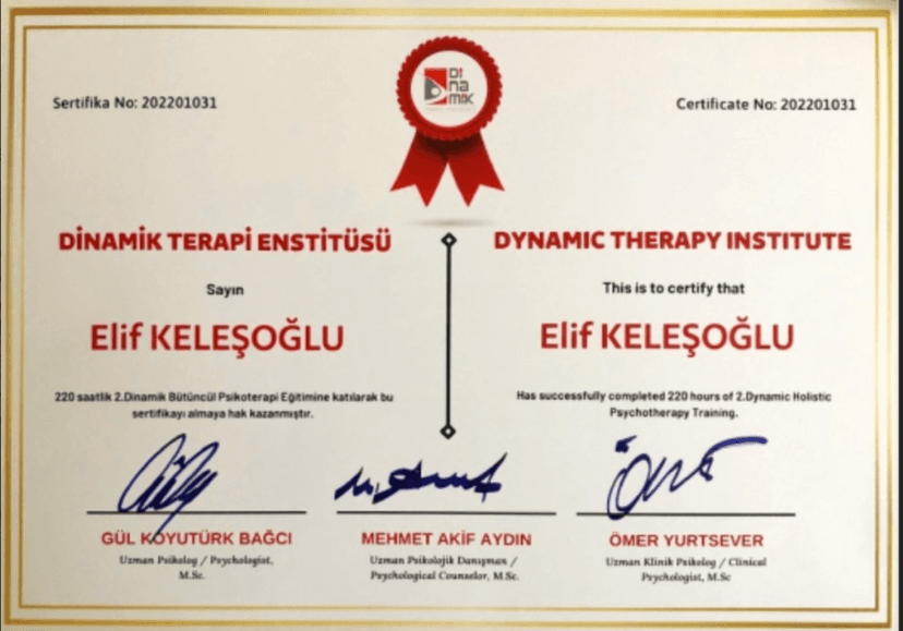 Psikodinamik Bütüncül Terapi