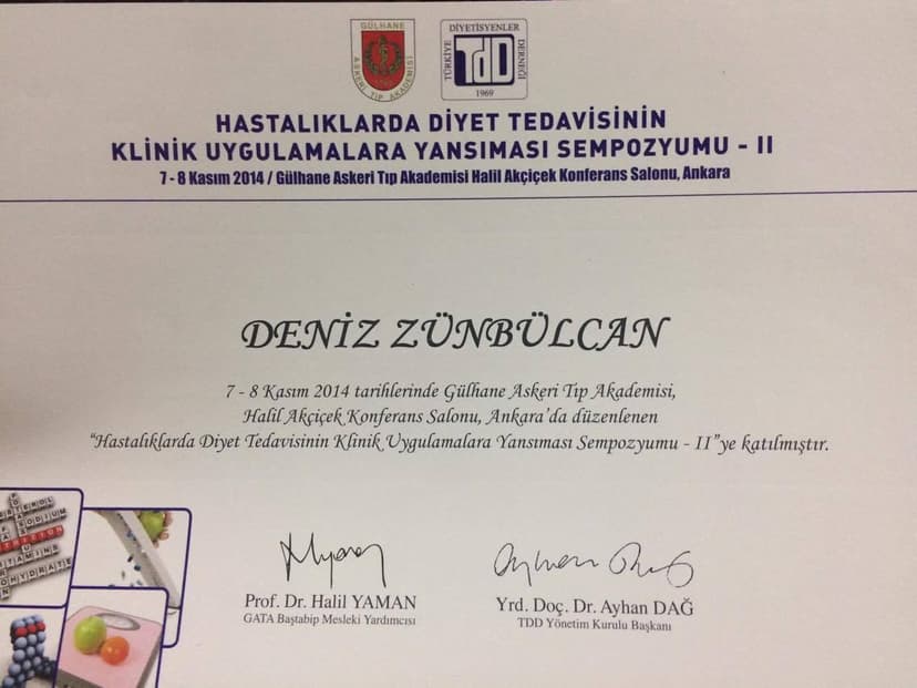 Hastalıklarda Diyet Tedavisinin Klinik Uygulamalara Yansıması