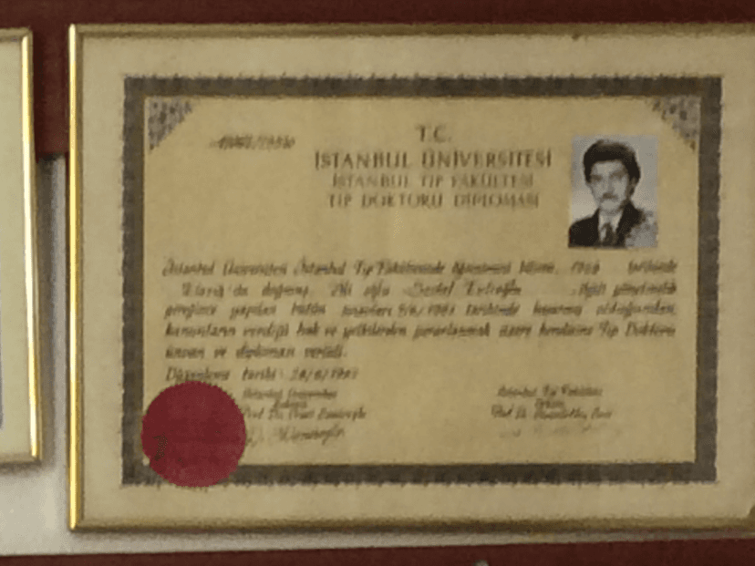 Tıp Doktoru Diploması