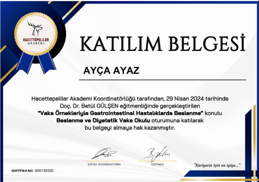 GASTROİNTESTİNAL HASTALIKLARDA BESLENME