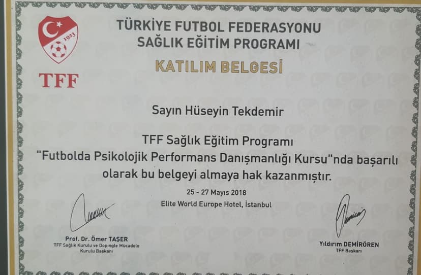Futbolda Psikolojik Performans