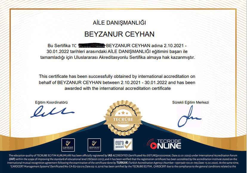 Aile Danışmanlığı