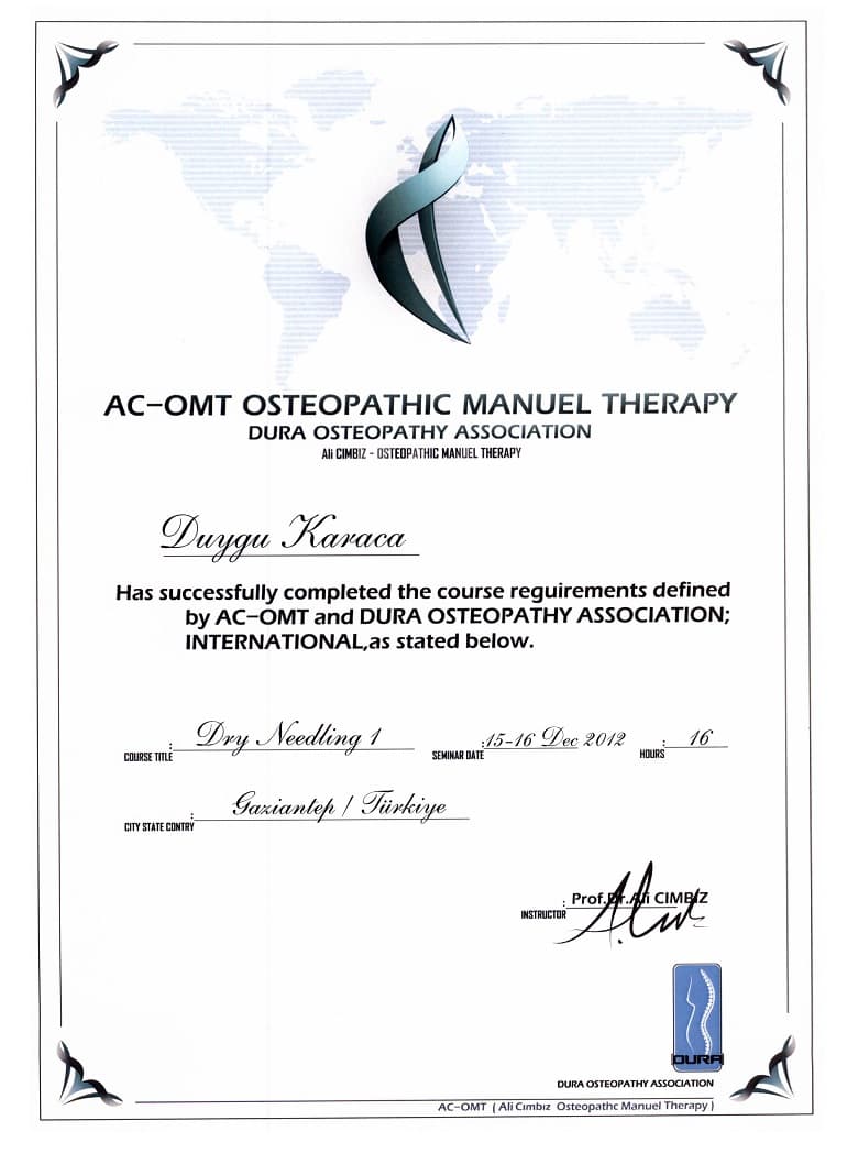 OSTEOPATHIC MANUEL THRAPY