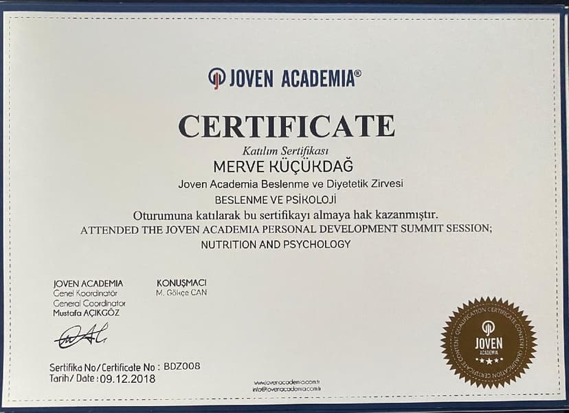 BESLENME VE PSİKOLOJİ