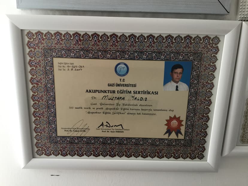 Akupunktur Sertifikası