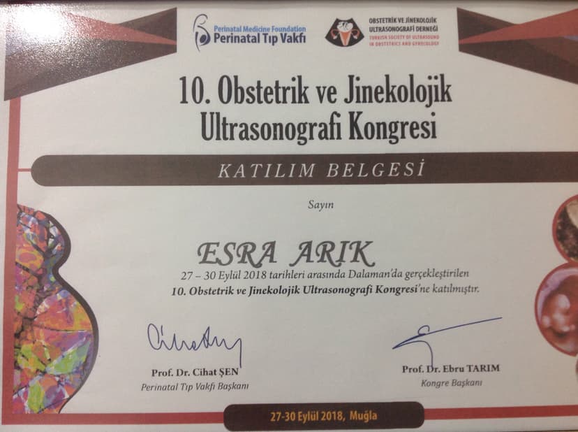 10.Obstetrik ve Jinekolojik Ultrasonografi Kongresi