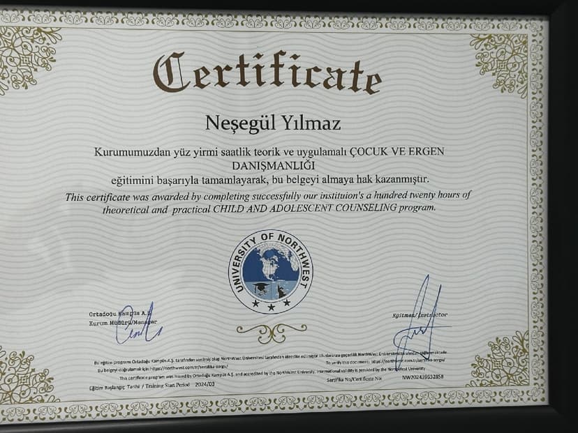 Çocuk ve Ergen Danışmanlığı