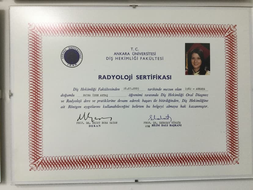 Radyoloji Sertifikası
