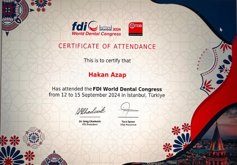 2024 DÜNYA DİŞ HEKİMLİĞİ KONGRESİ