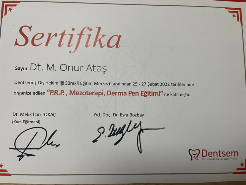 P.R.P, Mezoterapi, Derma Pen Eğitimi