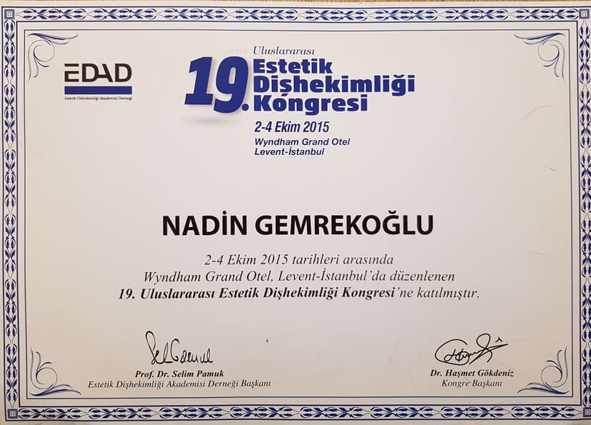 Uluslararası Estetik Diş Hekimliği Kongresi