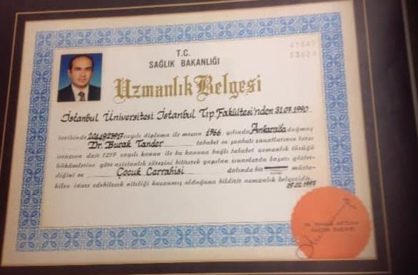 Uzmanlık Belgesi