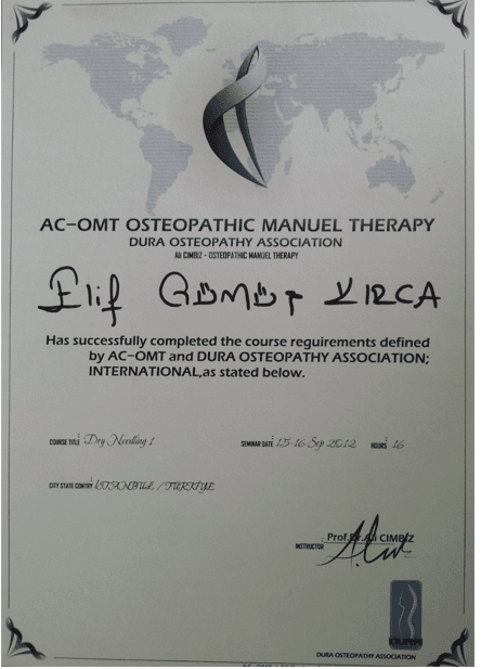 AC-OMT OSTEOPATHIC MANUEL THERAPY