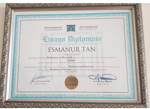 Beslenme ve Diyatetik