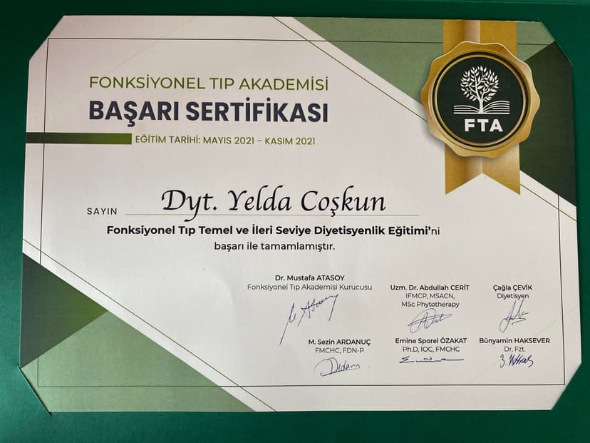 Dyt. Yelda Coşkun