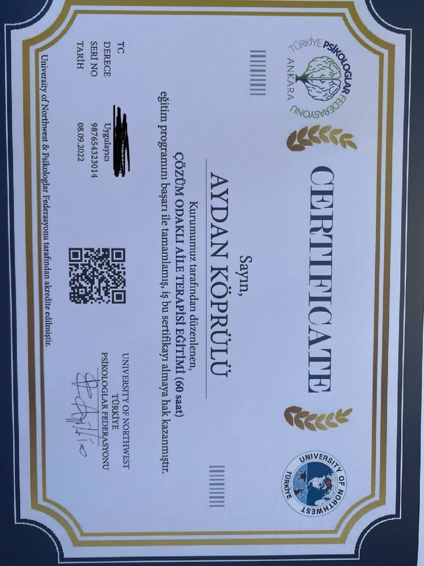 Çözüm Odaklı Aile Terapisi