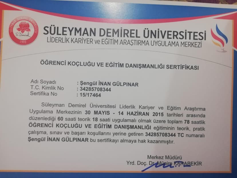 Uzm. Psk. Dan. Şengül İnan Gülpınar